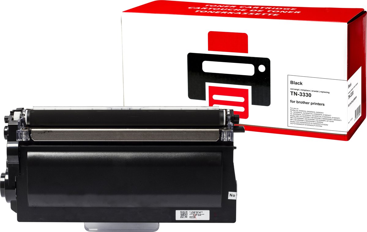 Brother TN-3330 toner |Zwart| -  